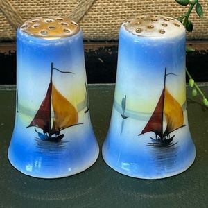 Vintage salt and pepper shakers